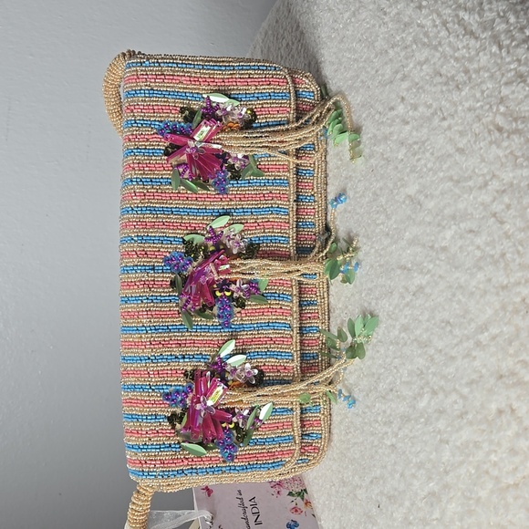 NWT Handcrafted Indian Shoulder Bag - Picture 4 of 6